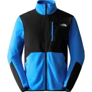 The North Face GLACIER PRO FULL ZIP Pánská fleecová mikina, modrá, velikost obraz