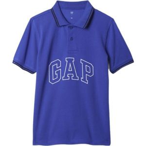 GAP FRAN LOGO POLO Dětské tričko, modrá, velikost obraz