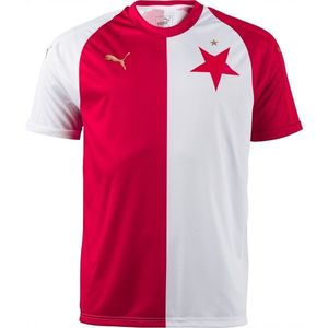 Puma SK SLAVIA HOME REPLICA Fotbalový dres, červená, velikost obraz