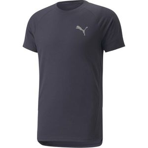 Puma EVOSTRIPE TEE Pánské triko, tmavě modrá, velikost obraz