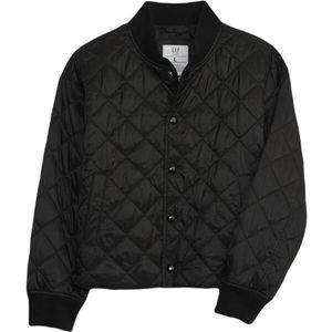 GAP LTWT QUILTED PUFFER Dívčí bunda, černá, velikost obraz