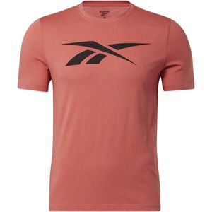 Reebok GS VECTOR TEE Pánské triko, oranžová, velikost obraz