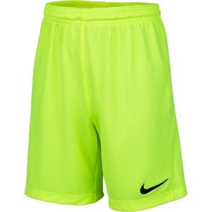 Nike DRI-FIT PARK 3 Chlapecké fotbalové kraťasy, reflexní neon, velikost obraz