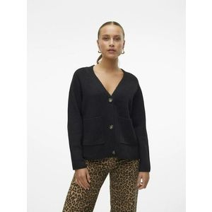 Vero Moda Boom Cardigan Černá obraz