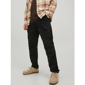 Jack & Jones Stace Kalhoty Černá obraz