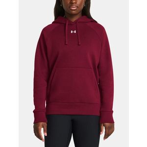 Under Armour UA Rival Fleece Hoodie Mikina Červená obraz