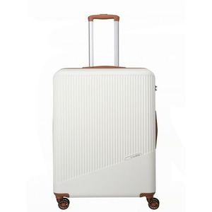 Travelite Bali L White/Cognac Kufr Bílá obraz