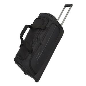 Travelite Crosslite 5.0 Wheeled Duffle M Black Taška Černá obraz