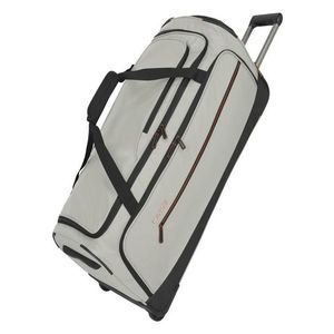 Travelite Crosslite 5.0 Wheeled Duffle L White Sand Taška Bílá obraz