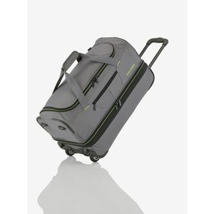 Travelite Basics Wheeled duffle S - šedo-zelená Taška Šedá obraz