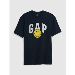 GAP Gap & Smiley® Triko Modrá obraz