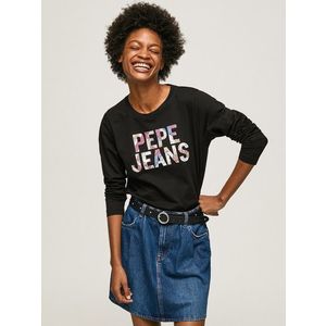 Pepe Jeans Luna Triko Černá obraz