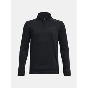 Under Armour UA Armour Fleece 1/4 Zip Mikina dětská Černá obraz