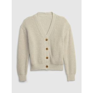 GAP Cardigan dětský Béžová obraz