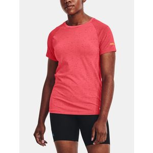 Under Armour UA Seamless Run SS Triko Růžová obraz