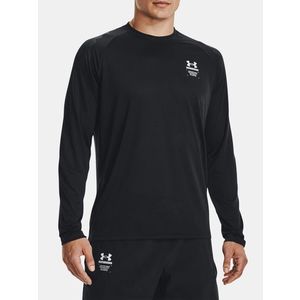 Under Armour UA Armourprint LS Triko Černá obraz