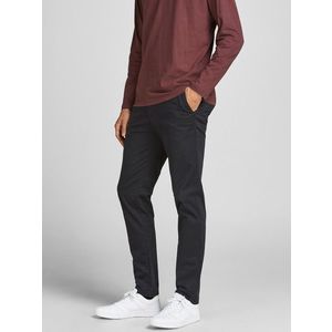 Jack & Jones Marco Chino Kalhoty Černá obraz