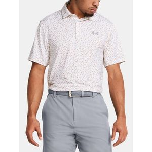 Under Armour UA Playoff 3.0 Printed Polo Triko Bílá obraz