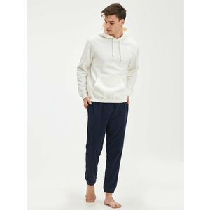 GAP fleece joggers Tepláky Modrá obraz