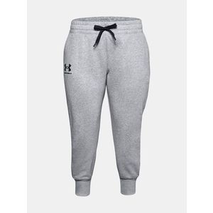 Under Armour UA Rival Fleece Tepláky Šedá obraz