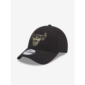 New Era Chicago Bulls Metallic Badge 9Forty Kšiltovka Černá obraz