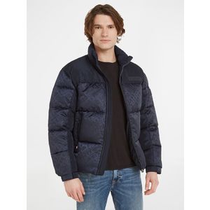 Tommy Hilfiger New York Monogram Puffer Bunda Modrá obraz