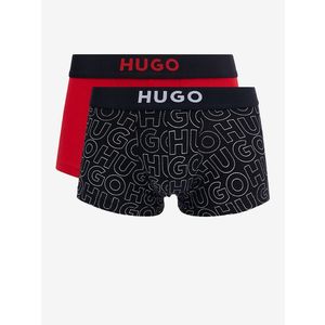 HUGO Boxerky 2 ks Černá obraz