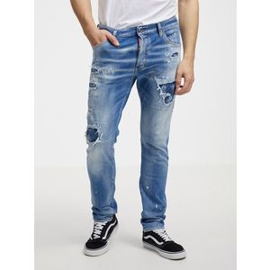 DSQUARED2 Jeans Modrá obraz