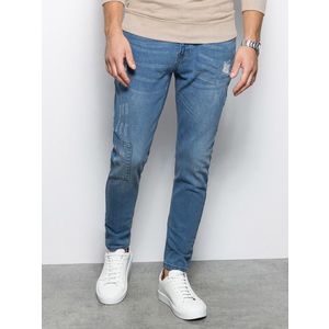 Ombre Clothing Jeans Modrá obraz