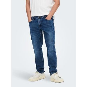 ONLY & SONS Weft Jeans Modrá obraz