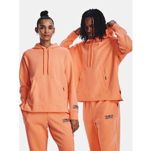 Under Armour UA Summit Knit Hoodie Mikina Oranžová obraz