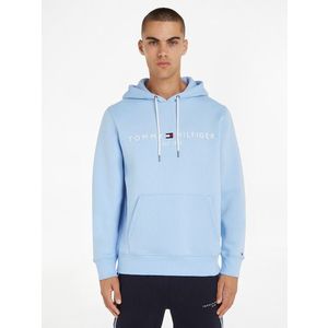 Tommy Hilfiger Tommy Logo Hoody Mikina Modrá obraz