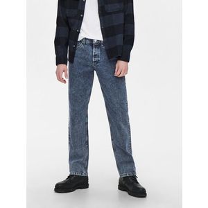 ONLY & SONS Edge Jeans Modrá obraz