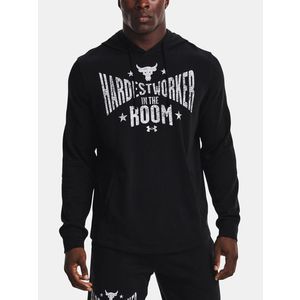 Under Armour UA Project Rock Terry Hoodie Mikina Černá obraz