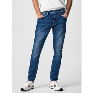 Pepe Jeans Track Jeans Modrá obraz