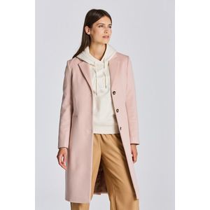 KABÁT GANT D1. WOOL BLEND TAILORED COAT SILVER PEONY obraz