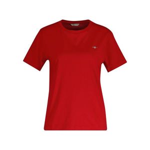 TRIČKO GANT REG SHIELD SS T-SHIRT RUBY RED obraz