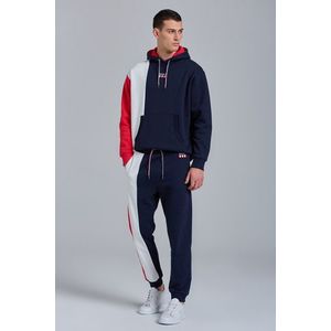 TEPLÁKY GANT D1. RETRO LOGO SWEAT PANTS EVENING BLUE obraz