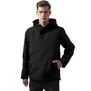 Pánská bunda Urban Classics Padded Pull Over Jacket black obraz