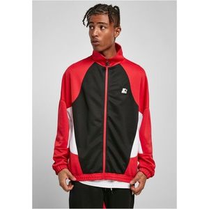 Starter Laser Track Jacket black/cityred/white obraz