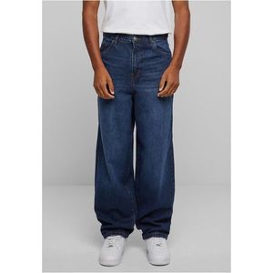 Urban Classics Heavy Ounce Baggy Fit Jeans new dark blue washed obraz