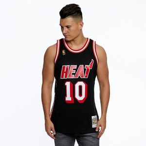 Mitchell & Ness Miami Heat #10 Tim Hardaway black Swingman Jersey obraz