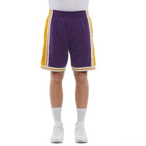 Mitchell & Ness shorts Los Angeles Lakers purple/yellow Swingman Shorts obraz