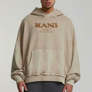 Mikina Karl Kani RETRO SPRAYED Hoodie Sand obraz