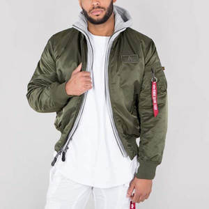 Bombera Alpha Industries MA-1 D-Tec Jacket Dark Green obraz