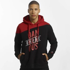 Dangerous DNGRS / Hoodie Dangerscript in red obraz