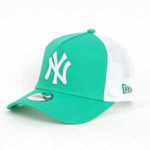 Detská kšiltovka Kids NEW ERA 940 A-Frame Trucker Cap NY Yankees League Essential Adolescent Green obraz