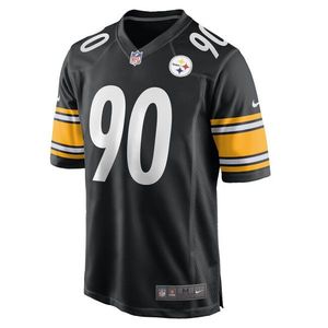 Nike NFL Pittsburgh Steelers Nike Home Game Jersey gym black obraz