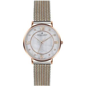 Frederic Graff Rose Liskamm 2 tone. Steel + Rose Gold Mesh FAI-2718 obraz