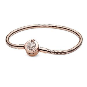 Pandora Luxusní náramek s korunkou Rose 589046C01 18 cm obraz